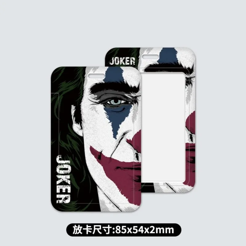 New BeastKingdom Suicide Squad Joker Personalized Creative ID Card Holder with Cartoon Anime Accessories for Student Meal Cards