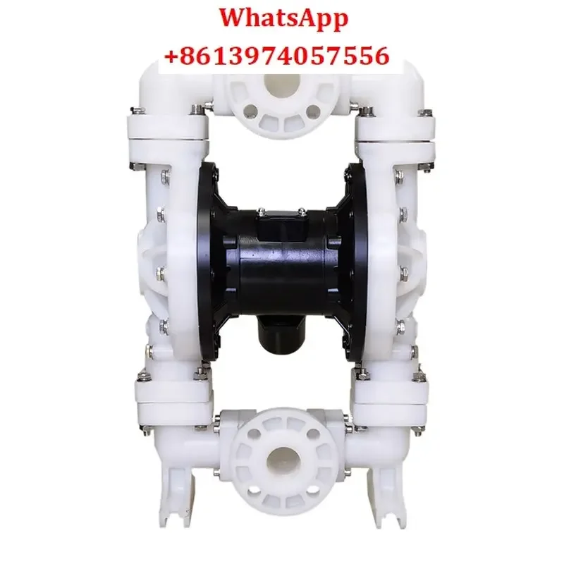 Pneumatic diaphragm pump PP engineering plastic corrosion-resistant acid and alkali QBY15/25/40/50 high flow explosion-proof