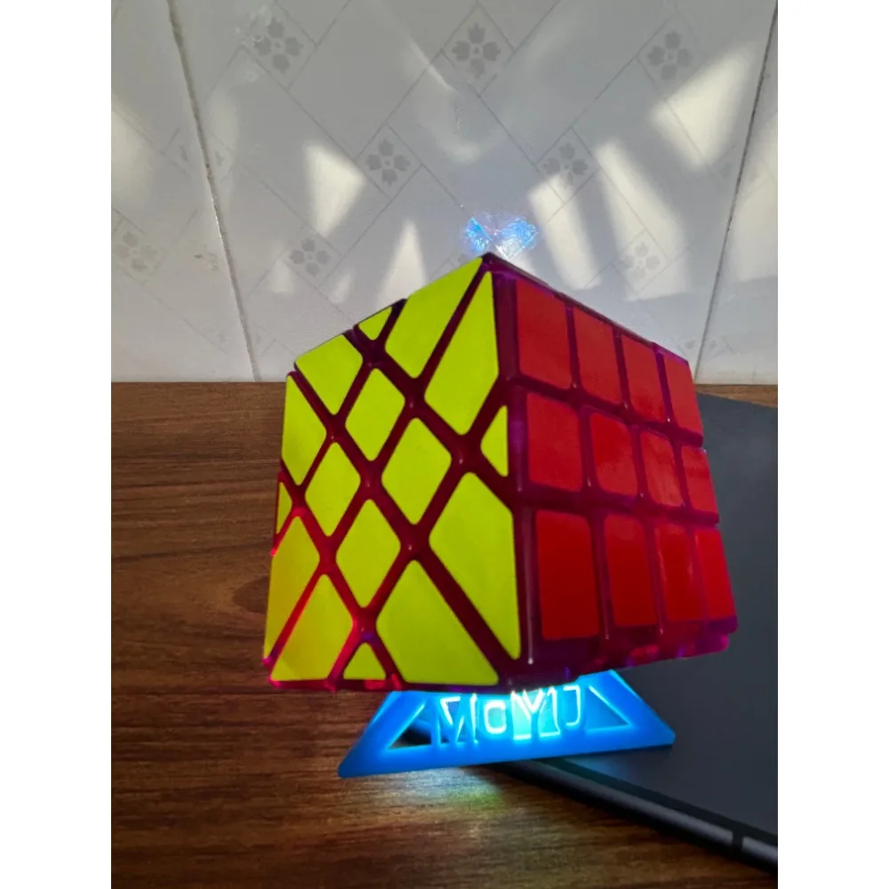 MoYu Limited Edition Cube Fisher 4x4 Cube Windmill 3x3 Magic Cube Stickerless Puzzle Cubes giocattoli educativi a velocità professionale