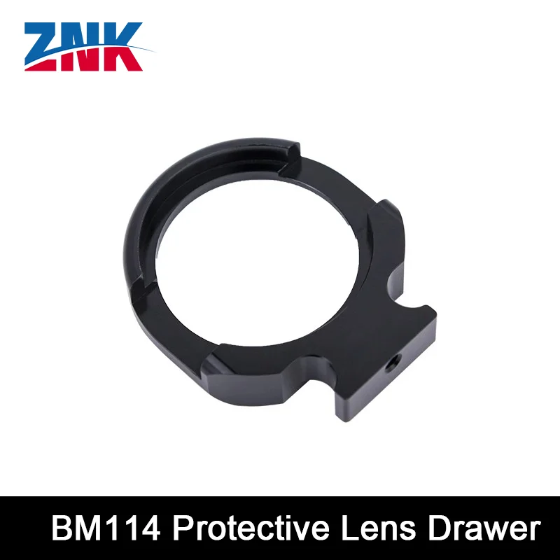 ZNK BM114 Protective Lens Drawer Fiber Laser Cutting Machine Lens Holder Accessories - for Cutting Head Lens Protection