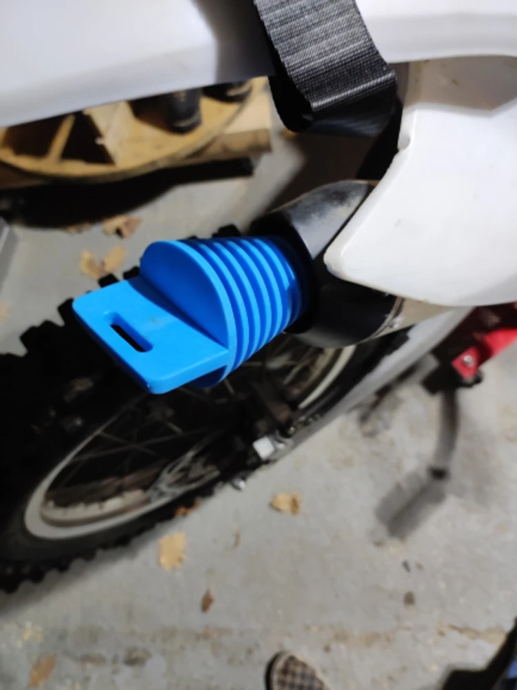 AliExpress NONE Universal Exhaust Pipe Plug Tailpipe Rubber Wash Protector Cover For 2/4 Stroke Pit Dirt Bike ATV Buggy Go Kart Quad Motorcycle