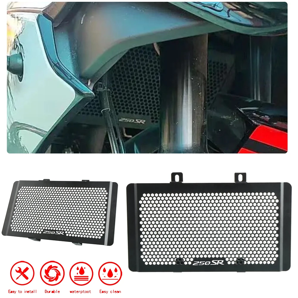 

For CFMOTO CF MOTO CF 250SR SR 250 SR SR250 2020 2021 2022 2023 Motorcycle Accessories Radiator Grille Guard Cover Protector