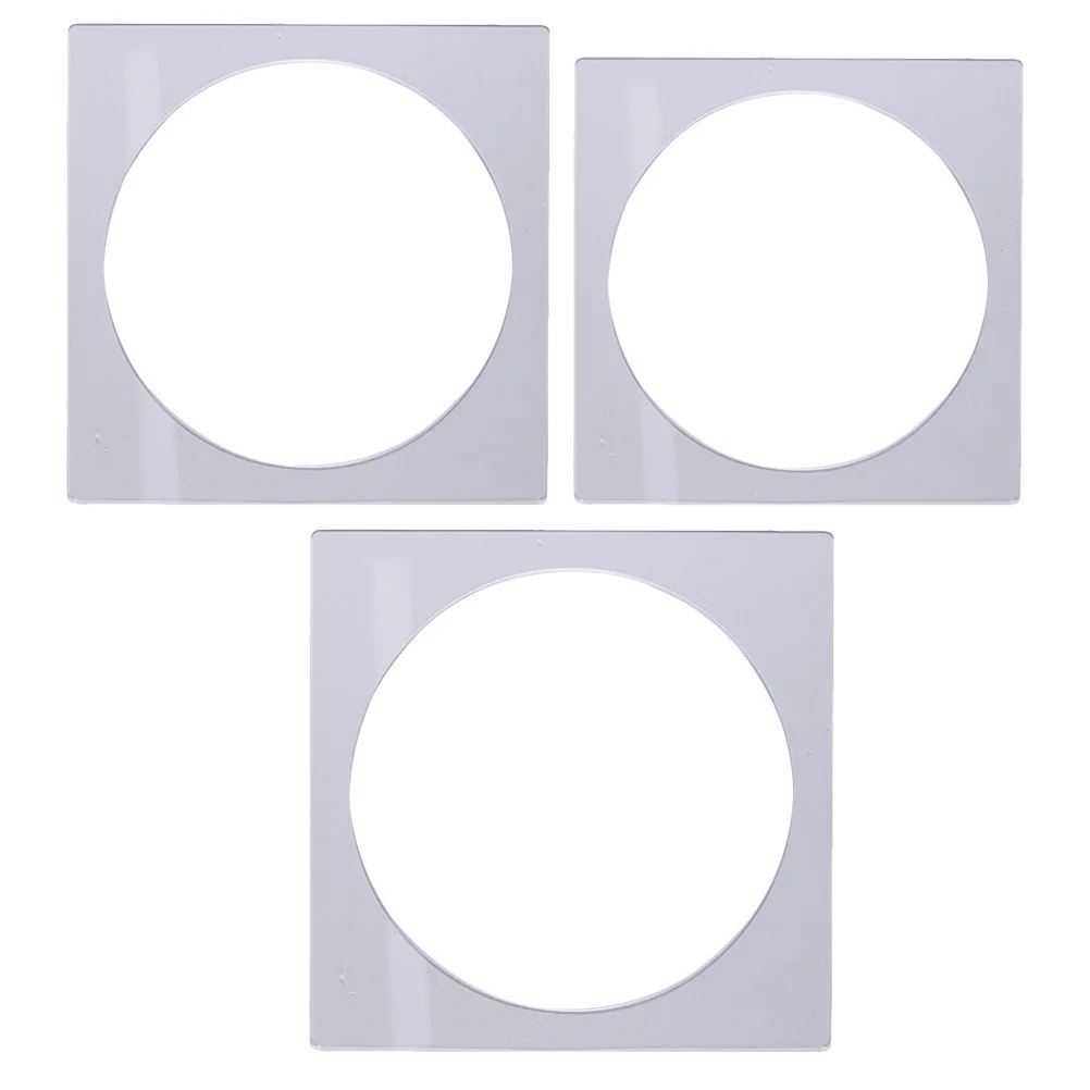 3 шт. Molde Para Queques Mille - квадратные многослойные доски для торта, прозрачный набор для выпечки