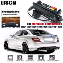 HD Rear Camera For Mercedes Benz classe C W204 S204 C204 C180 C200 C260 2008 ~ 2015 Trunk Handle Parking Reversing Camera