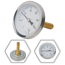 Temperature Gauge Bimetallic Thermometer Thermometer With Copper Sheath 1/2