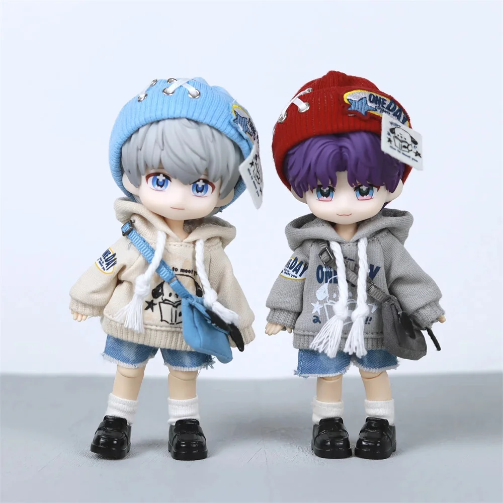 Game Love and Deepspace Xavier Rafayel Sylus Zayne Role Cos OB11 1/12 BJD Action Figure Doll Clothes Dress Up Cosplay Gift