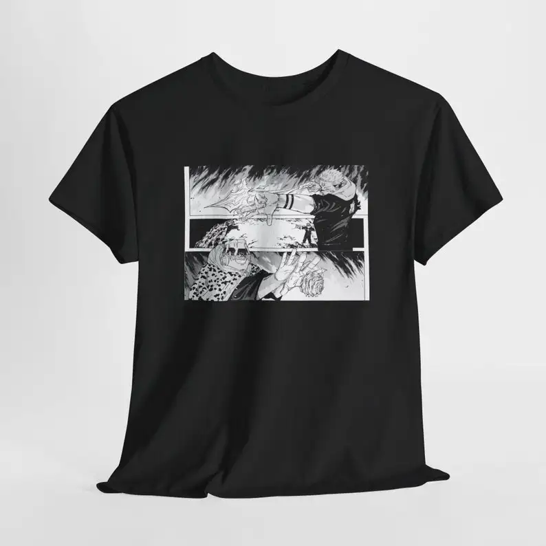 

JUJUTSU KAISEN Sukuna Vs Jogo | Tshirt | Manga Panel | JJK Gift T shirt Unisex Tee Top Anime Inspired Aesthetic Clothing Subtle