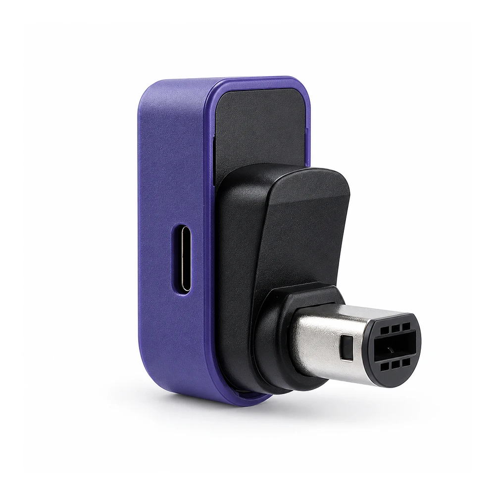 LinkRetro GC Blueretro – bezprzewodowy odbiornik USB-C do kontrolera, kompatybilny z konsolą NGC Wii (RVL-001) oraz kontrolerami PS5 DualSense i Joy-Con. — zdjęcie produktu 5