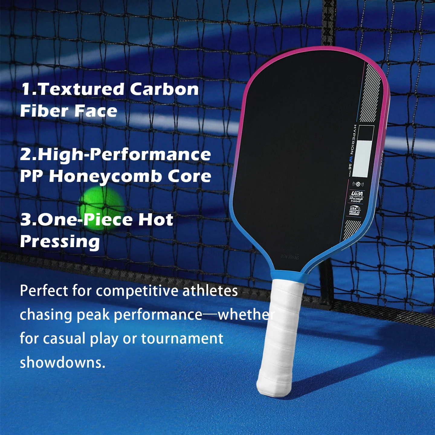 raquette-de-pickleball-gen4-inner-core-t700-en-fibre-de-carbone-moulee-225g-legere-et-haute-resistance