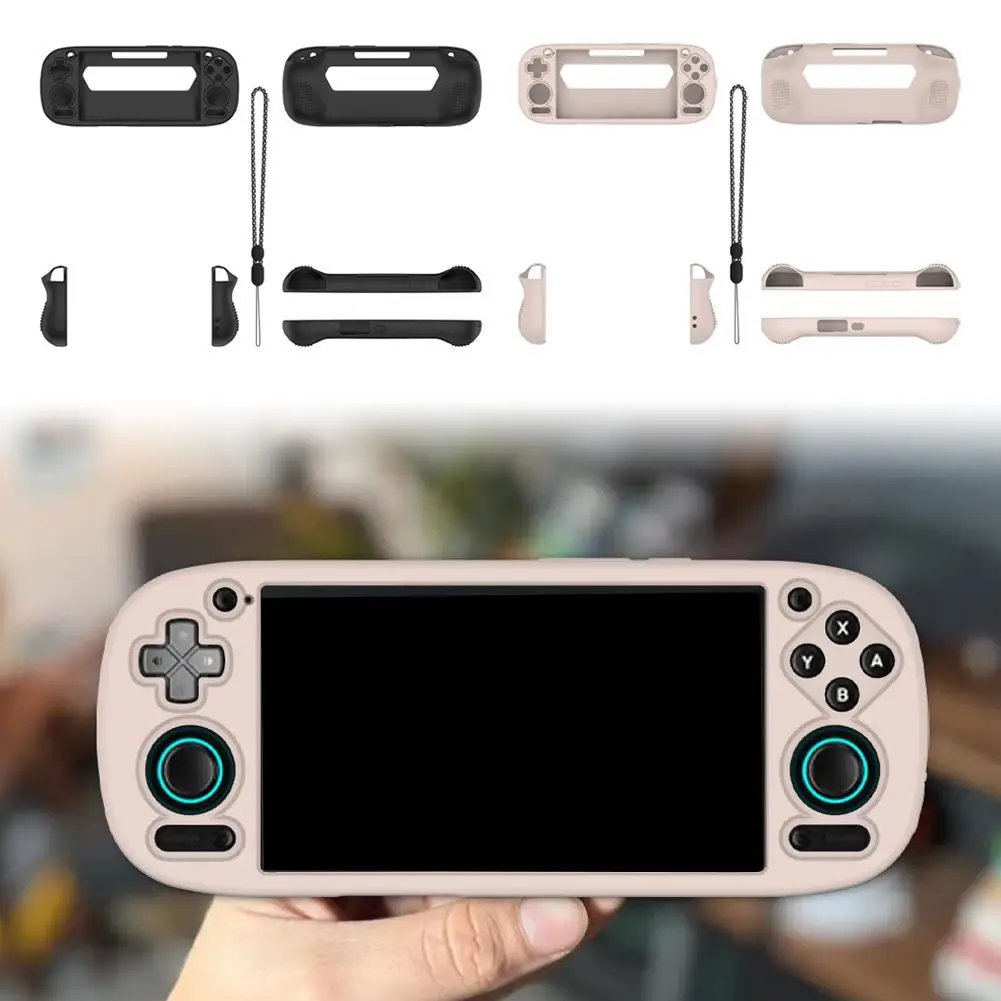 TPU Shell Case For Retroid Pocket 5 Case Offical Protective Cover TPU Shell Protective Skin Stand Holder K3V6