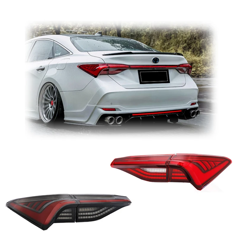 

Светодиодные задние фонари Zhengwo для Toyota Avalon 2019 2020 2021, сборочный дымовой задний фонарь, сменный задний фонарь в сборе