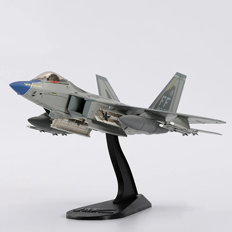 

1/72 Scale F22 Fighter Model US Air Force F-22A FlyingFortress Alloy Diecast Metal Aircraft Adult Fans Collectible Souvenir Gift