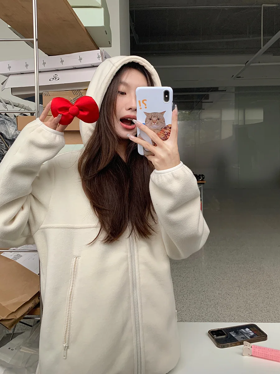 Fleece Sweatshirt W… - image