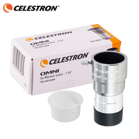 Celestron omni 2x barlow eyepiece by magnification eyepiece professional telescope barlow parts Astronomical eyepiece