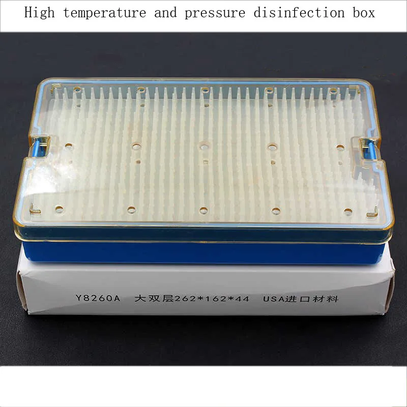 Reinforced silicone sterilizer box Ophthalmic microscope sterilizer box Stainless steel high temperature and high pressure steri