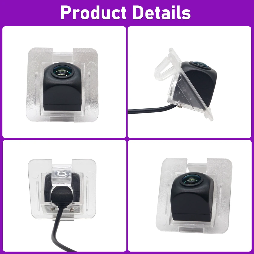 Rear View Fisheye Lens Full HD CCD Waterproof Camera For Mercedes Benz GLK 350 300 250 220 320 AMG 2009~2012  Backup Camera