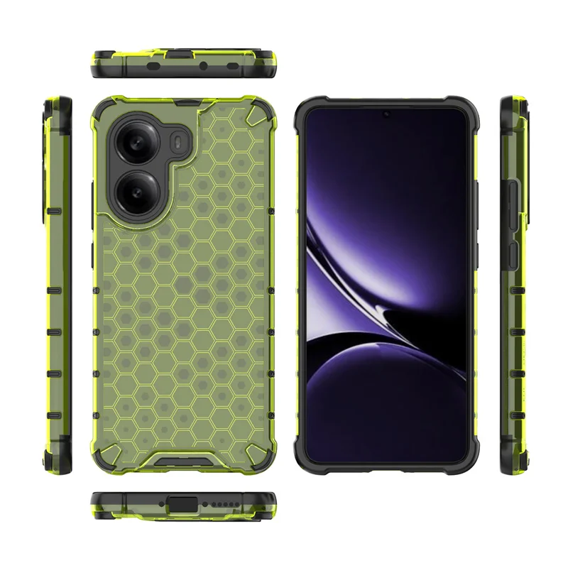 حافظة لهاتف Xiaomi Poco X7 Pro 5G مقاومة للصدمات هجينة من البولي يوريثان PC حافظة هاتف شفافة لهاتف Poko Poxo Pocco Little X 7 Pro X7Pro 5G