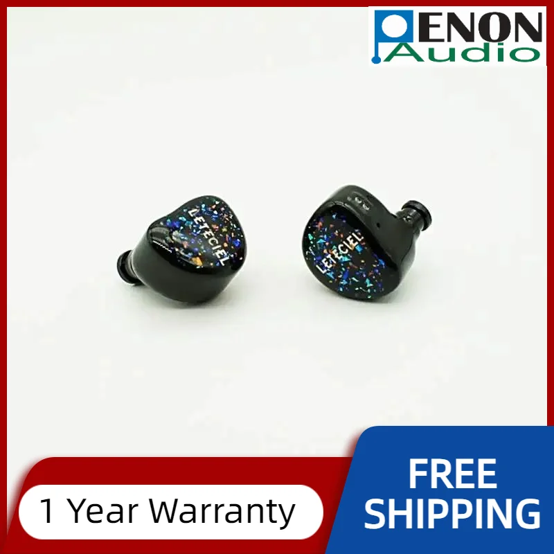 Leteciel MIRA 10mm High Performance Beryllium-plated Dynamic Driver 2Pin 0.78mm HiFi Audiophile IEM In-Ear Earphone