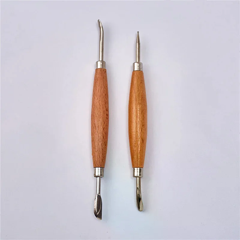 Leather Craft Tool Set Modeling Stylus Carving Tool Embossing Carving Blade Press Design Tool