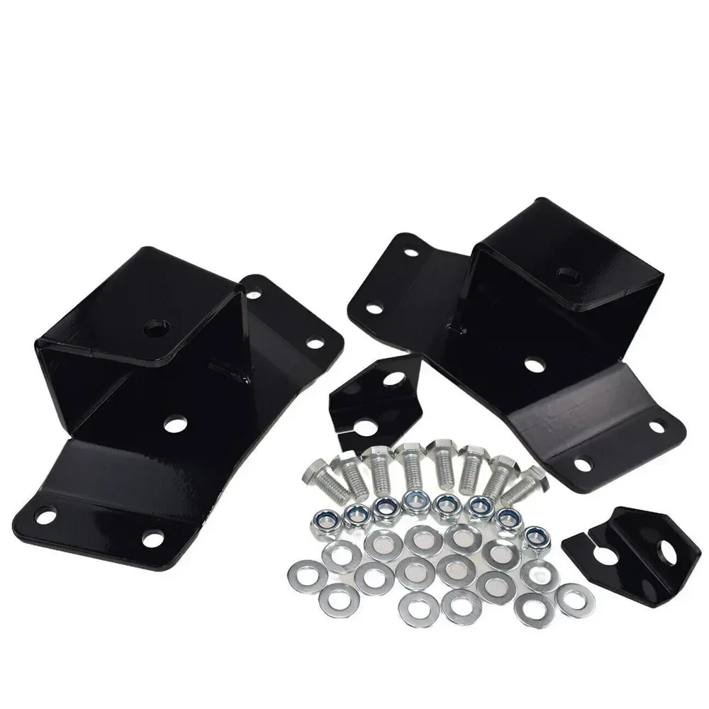 2 Inch Rear Axle Drop Hangers Lowering Kit For 1988-1998 Chevy Silverado GMC Sierra 1500 2WD 4WD Chevy C1500 K1500 Sierra 2WD