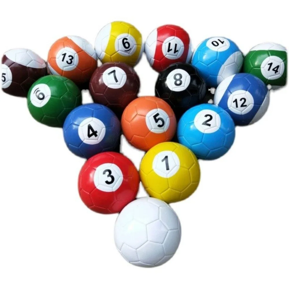16 balls Gaint Snookball 2# 3# 4# 5 Snook Ball Snooker Street Soccer Ball Game Huge Billiards Pool Football Sport Toy Poolball