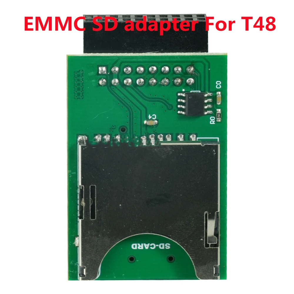 100% Original EMMC SD Adapter for XGecu T48 Progammer EMMC In-circuit Programming Reading and Writing SD/TF Card EMMC Chip