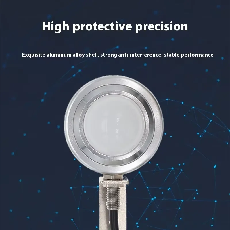 Photosensitive Probe Metal Shell Illumination Sensor RS485 Sunlight Intensity Brightness Meter Environmental Light Intensity