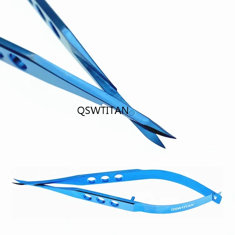 QSWTITAN مقص العيون Westcott غرزة مقص العين أداة الجراحة المجهرية التيتانيوم مقص العيون