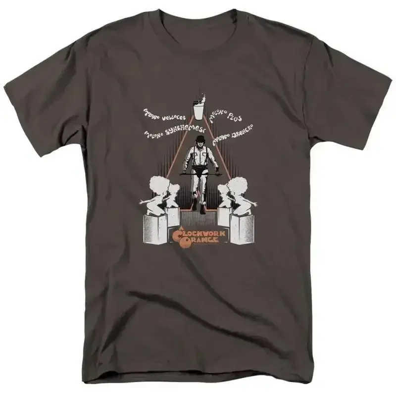 A Clockwork Orange Sharpen You Up T Shirt Licensed Horror Movie New Charcoal