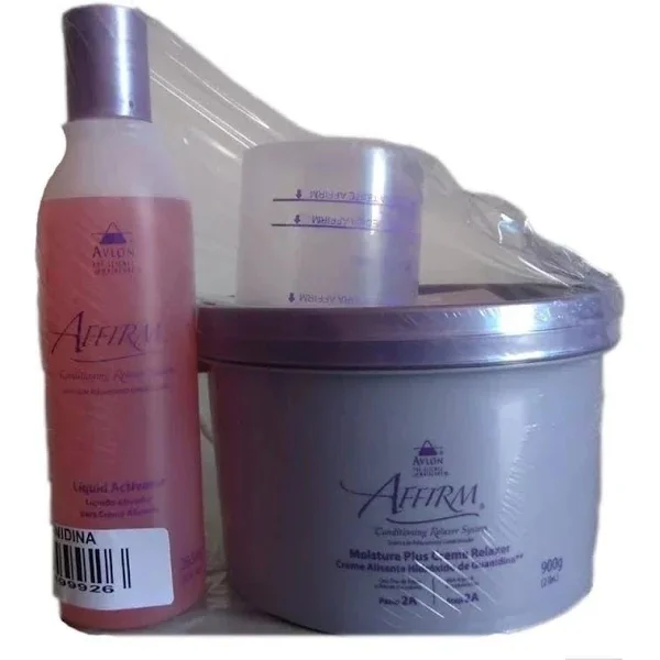 Avlon Affirm Relaxamento Refil Hidróxido de Guanidina 900gr + Líquido Ativador 255ml