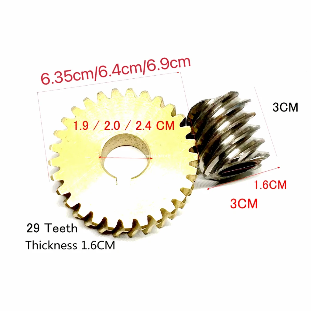 Copper Turbine Worm Gear Accessories For B20 B25 B30 Blender Egg Beater Mixer Repair