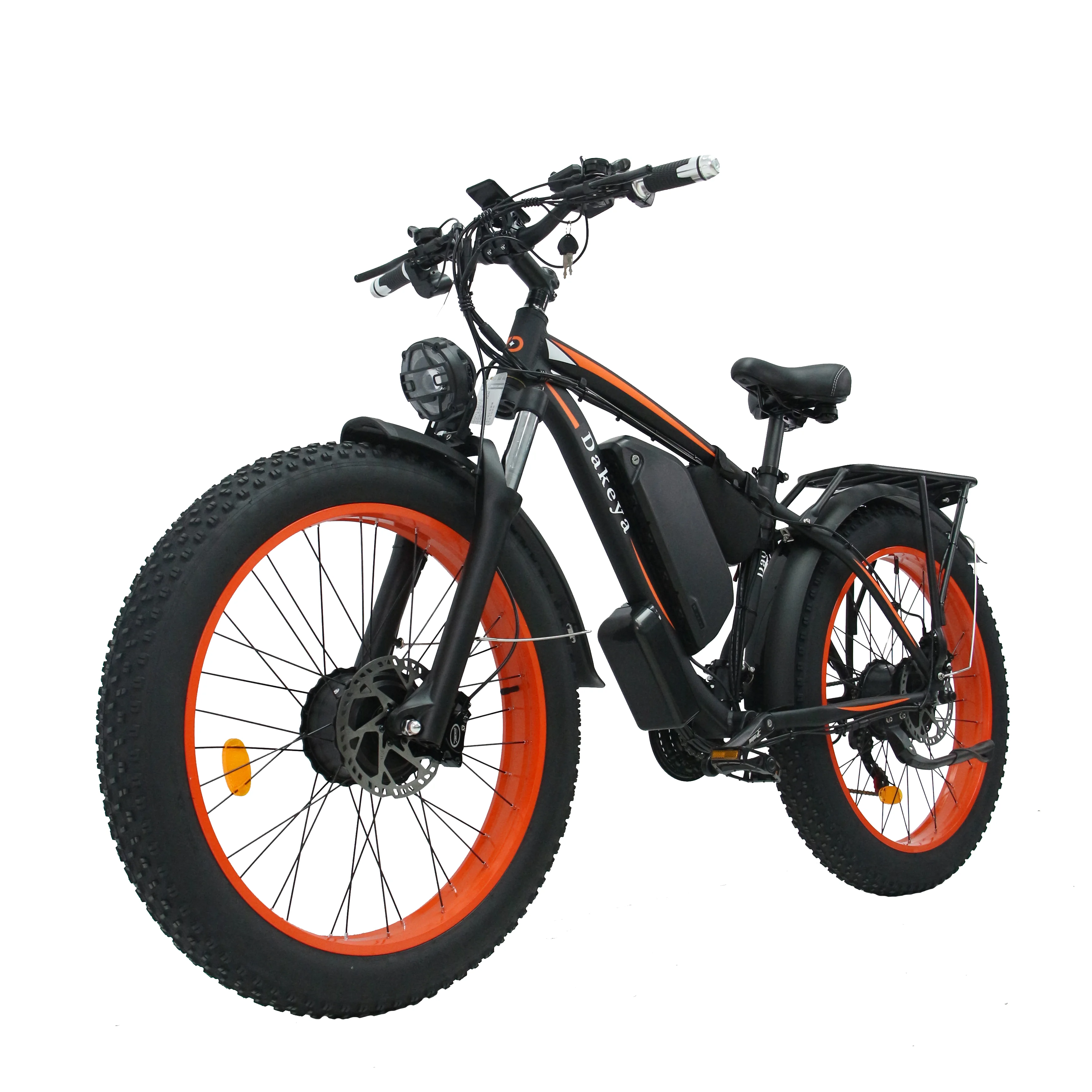 DAKEYA Da-06 2000W Electric Bicycle 48V22.4AH Lithium Battery 4.0Fat Tire 26Inch Men's and Women's Seat Snow Ebike Mountain Bike