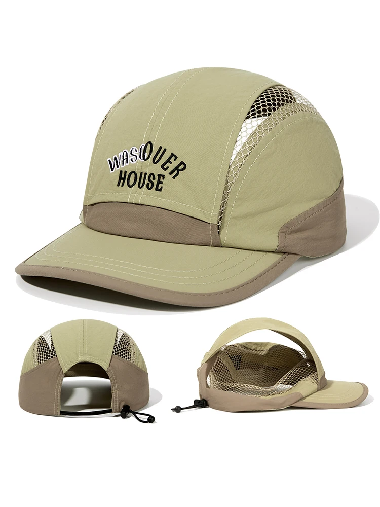 

Ultralight Running Cap for Men Women Quick Drying Outdoor Sport Baseball Caps Mesh Soft Top Breathable water proof Snapback Hats