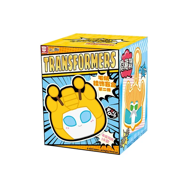 Hot Reesee Transformers Mini Pluche Hangertje Blind Bag Collectible Figuur Serie 1 2 Optimus Prime Hangdecoratie