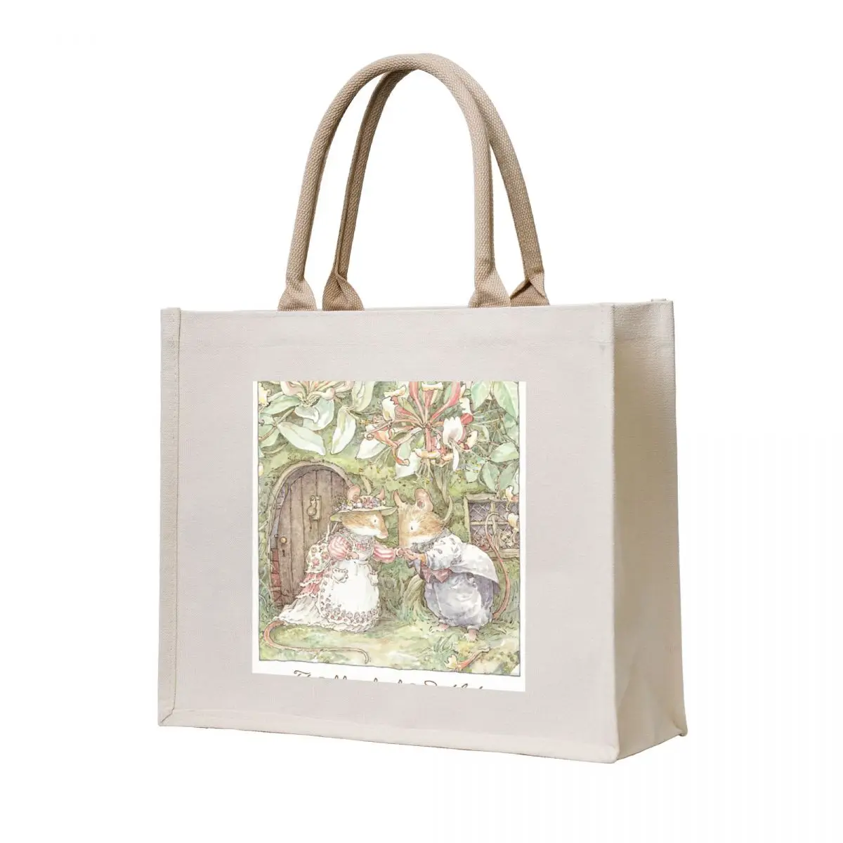 

The Wedding Day Dawned At Last Tote Bag Woman shopper bag shopping bags foldable shopper bags for women Canvas stote bag