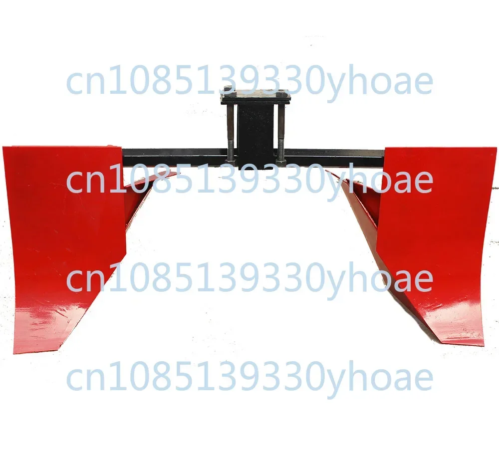 Hand tractor rotary tiller supporting agricultural machinery, ridge picker