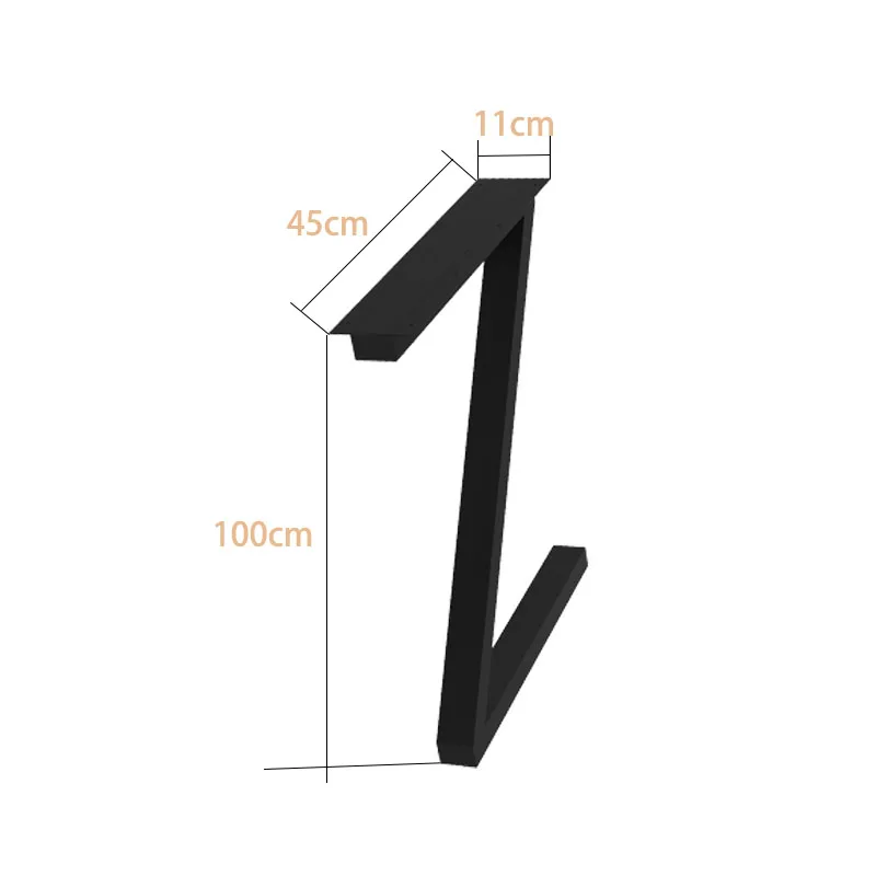 Custom custom wrought iron stainless steel table legs bar coffee table stand desk nail table table legs metal dresser feet