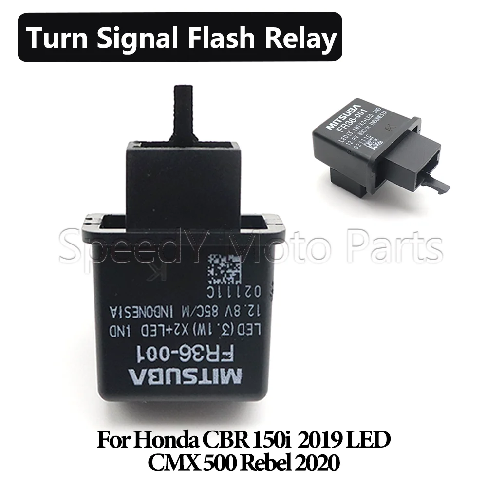 Motorcycle LED Flasher Relay Turn Signal Bulb Hyper Flash Switch For Honda CBR 150i 2019 LED CMX500 Rebel 2020 CMX 500 CBR150i