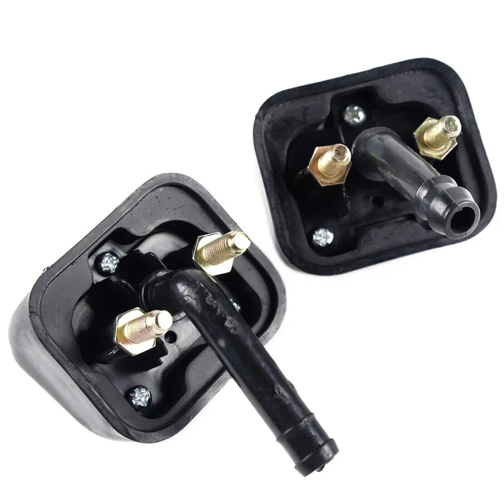 1 Pair Headlight Lamp Washer Nozzle Jet Fit For Pajero Montero V73-V77 Left & Right Plastic Car Front Windshield Washer