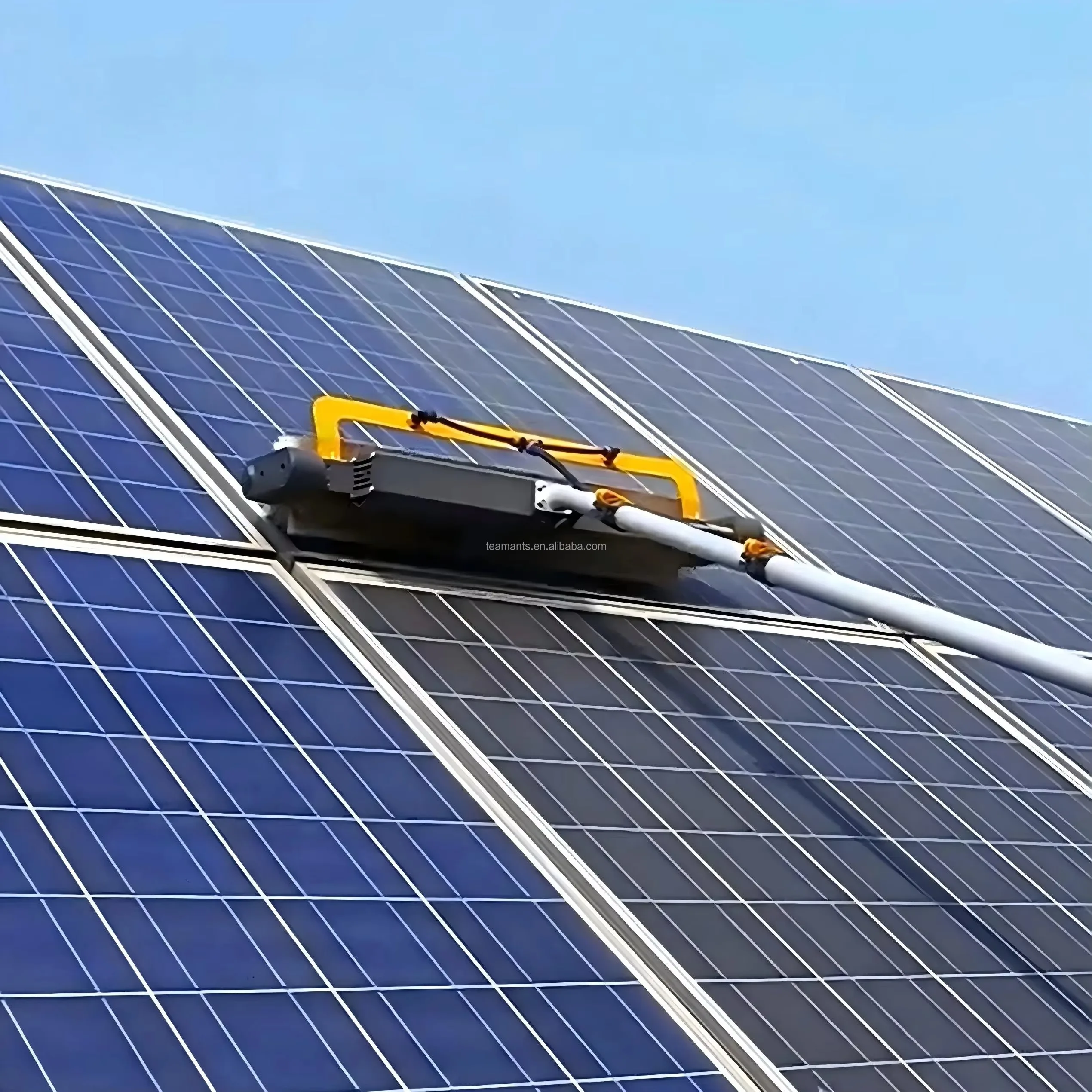Dust & Snow Removal Superpiping Nozzle Head Solar Panel Cleaning Roller Brush