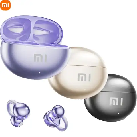 XIAOMI M91 이어 버드 무선 이어폰 오픈 이어 클립 스포츠 블루투스 5.4 이어폰 ENC 마이크가있는 소음 차단 이어폰