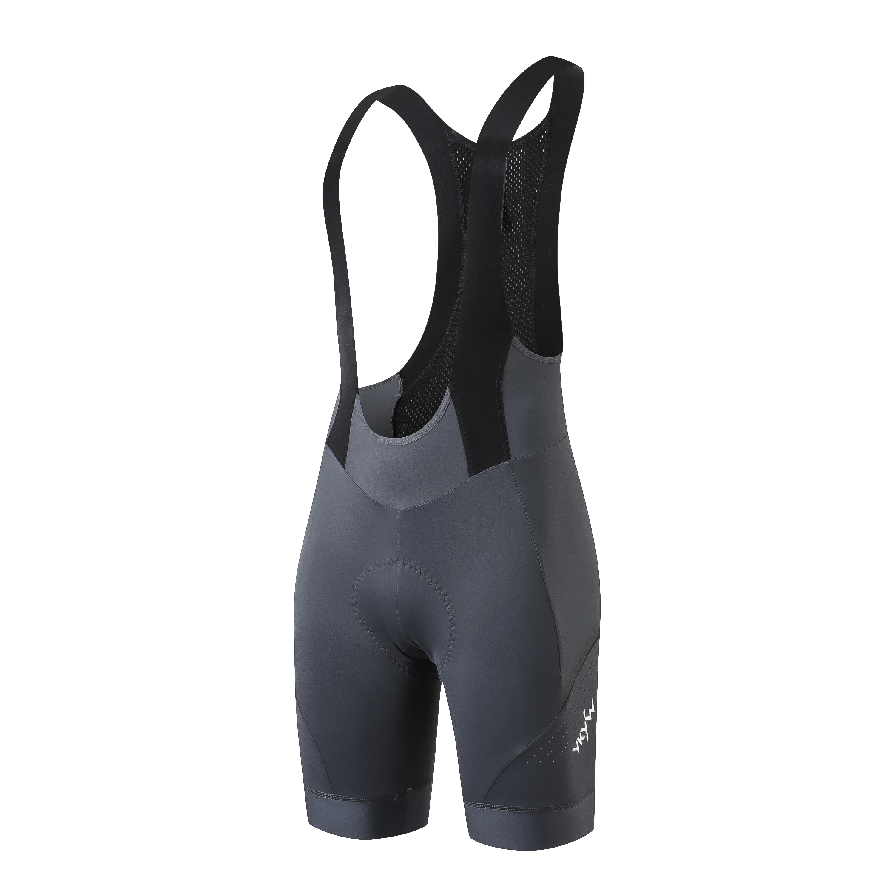 YKYWBIKE Men's Cycling Bib Shorts Interface Padded Bicycle Riding Bib Shorts Road Bike 7 Hours Bib Short Pants Carvico Fabrics