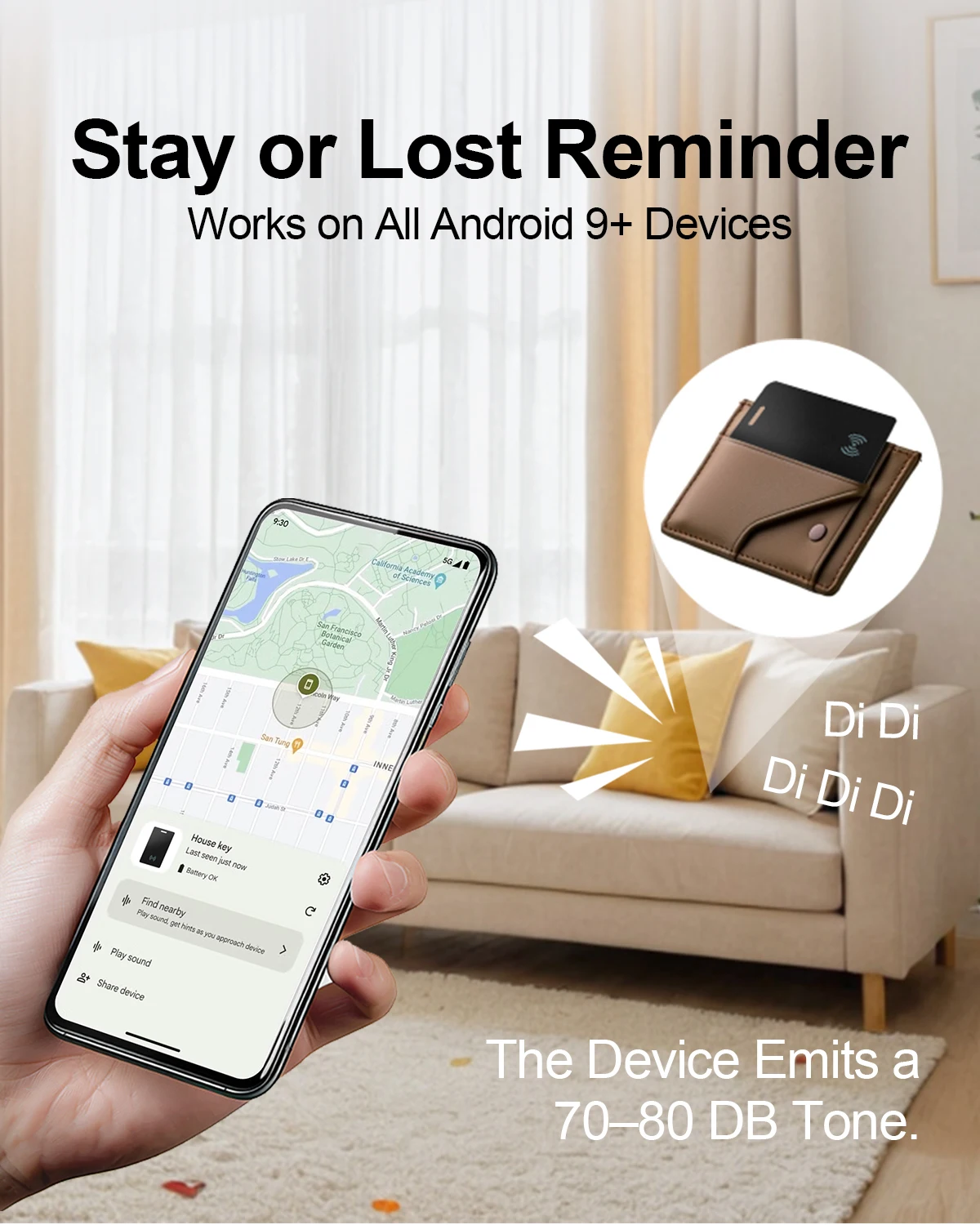 Wallet Anti-loss Card GPS Tracking Smart Location Tag with Google Find My Ultra-thin Card Bluetooth Device Wireless Charge IP67 image 4