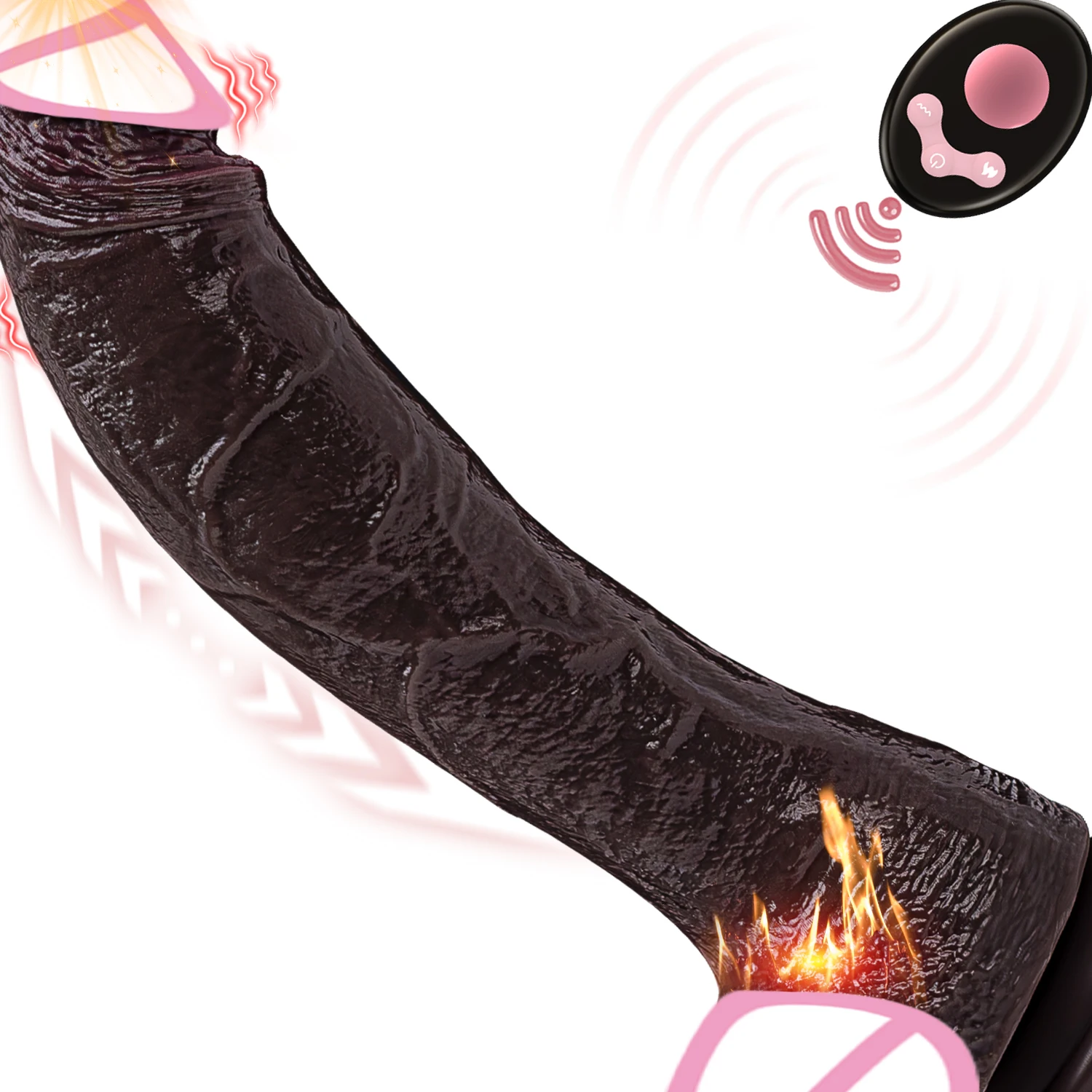Realistic Huge Dildo Sex Toys Silicone Big Dildos Vibrator Lifelike Giant Dildo for G Spot and Anal Play with Suction Penis Sex