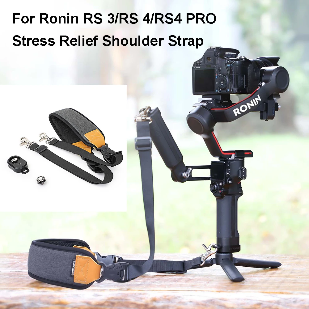 For Ronin RS 3/RS 4/RS4 PRO Stress Relief Shoulder Strap Carrying Bottle Lanyard Ronyard Ronto Stabilizer Accessory