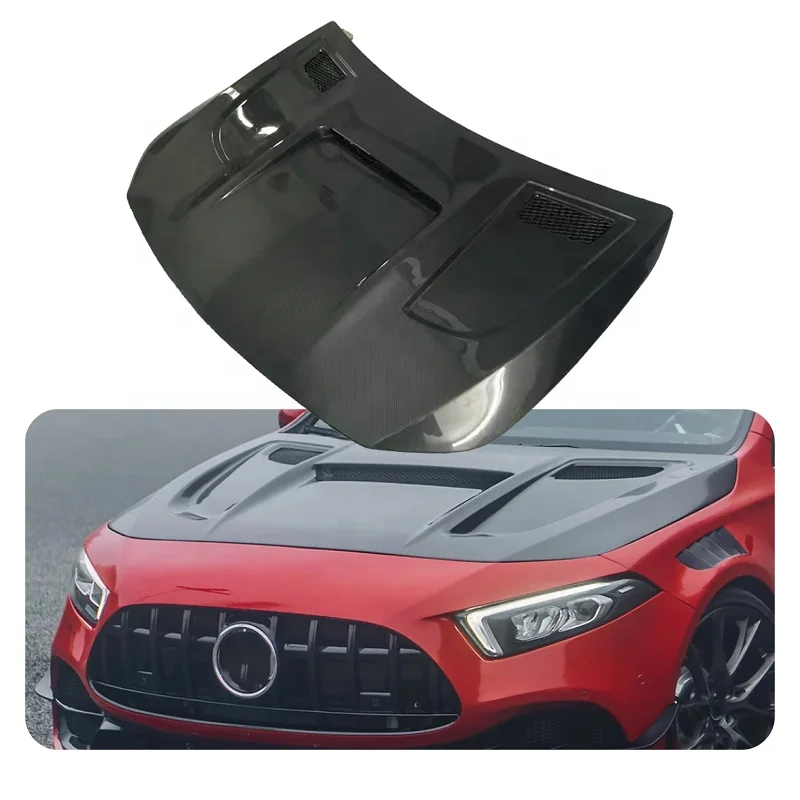 Carbon Fibre Bonnet Hood For A Class W177 A35 A45s