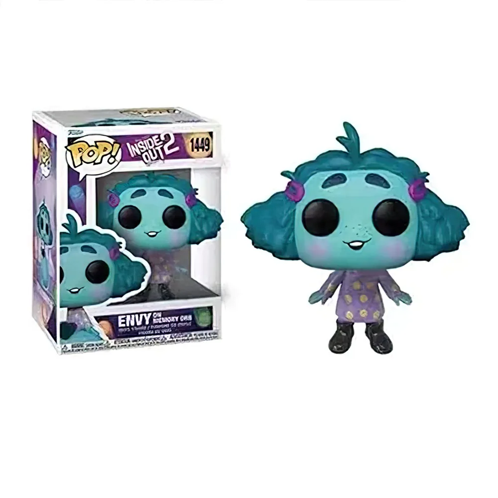 Hots fun-ko POP Inside Out 2 figura de Anime edición de película, modelo de estatuilla de acción, estatua de Pvc, adorno de habitación, regalos de cumpleaños