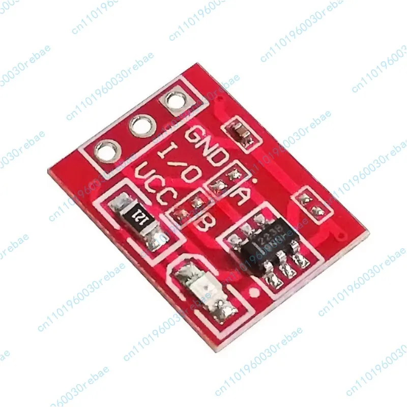 3pcs  TTP223 Touch Button Sensor Self-Locking Pointing Capacitive Switch Single-Channel Modification Button Tactile Switch Board