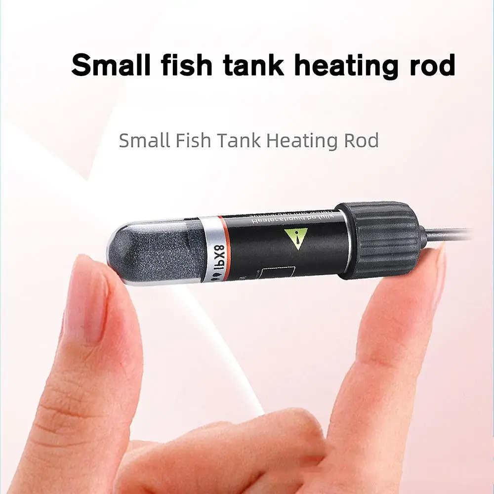 Mini Heating Rod Pet Water Dispenser Low-pressure Heating Small Heating Rod Thermostat Tank Rod Small USB Heating Fish Z7N5