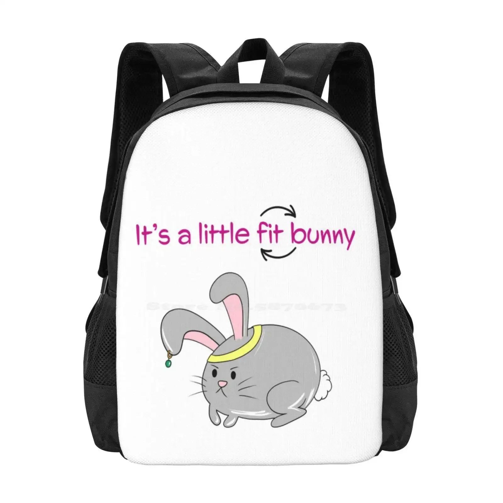 

Little Fit Bunny, Лидер продаж, школьный рюкзак, модные сумки, забавное животное, маленький кролик, кролик